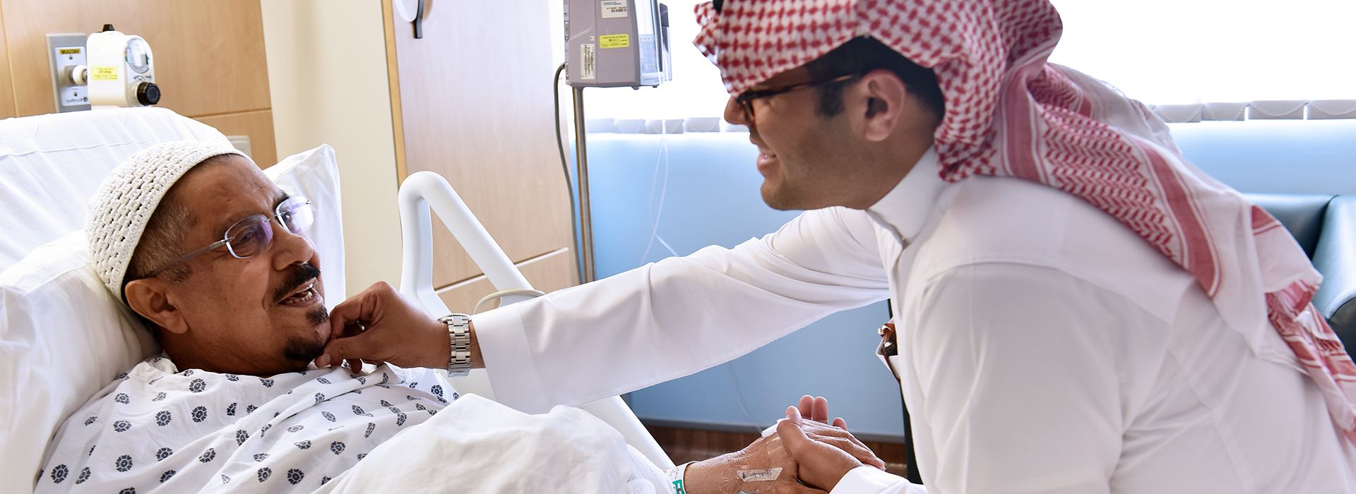 معلومات المرضى المقيمين مركز جونز هوبكنز أرامكو الطبي