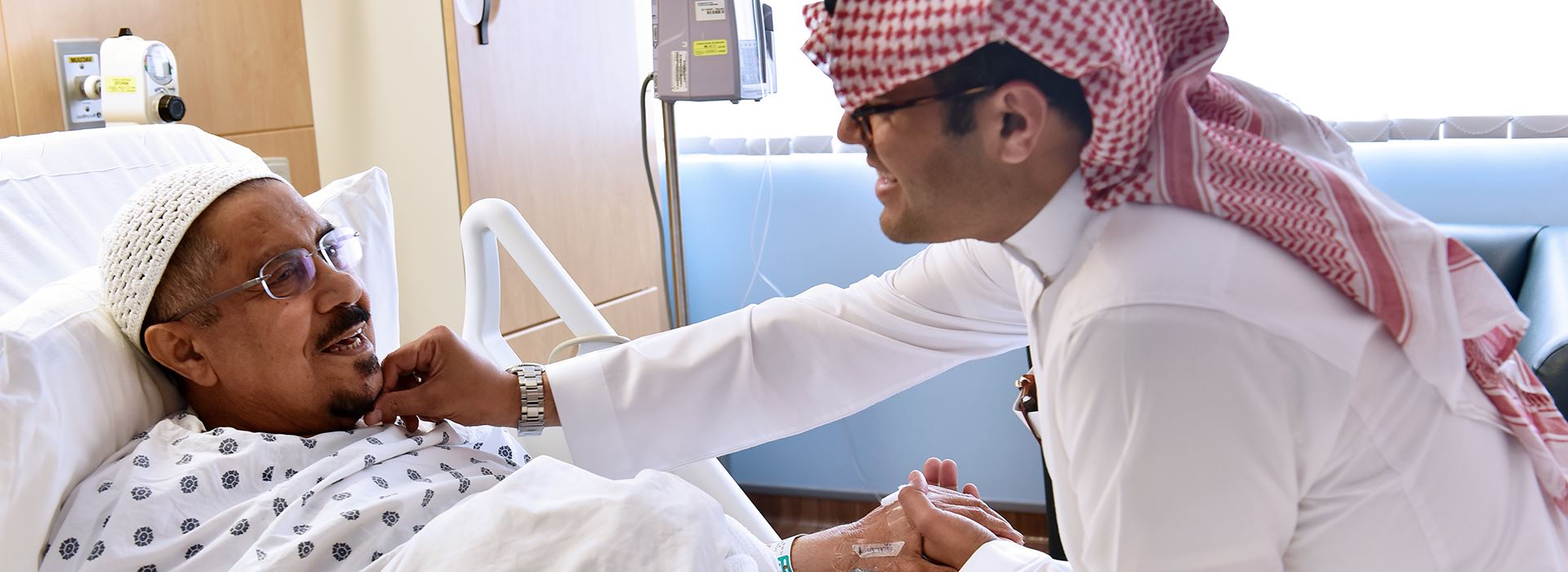 معلومات المرضى المقيمين مركز جونز هوبكنز أرامكو الطبي